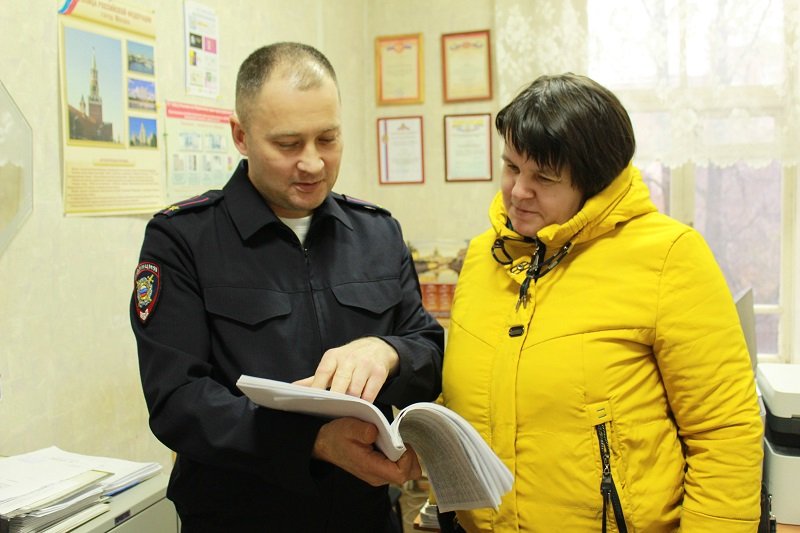 В Кудымкаре представитель Общественного совета при территориальном отделе внутренних дел проверил работу участковых уполномоченных полиции